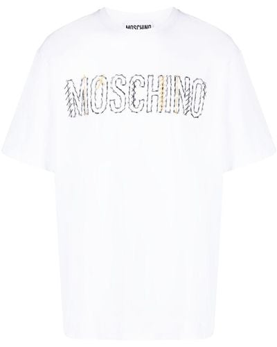 Moschino ロゴ Tシャツ - ホワイト