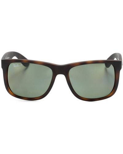 Ray-Ban Justin Square-frame Sunglasses - Grey