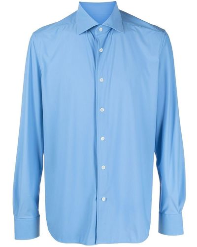 Corneliani Button-down Shirt - Blue