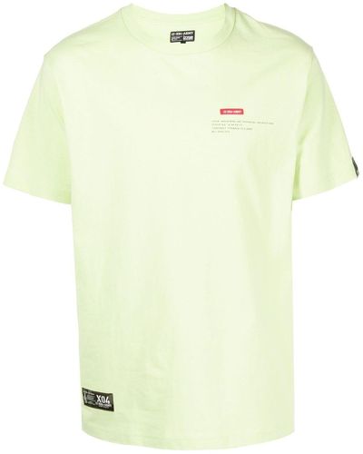 Izzue Graphic-print Short-sleeve T-shirt - Yellow