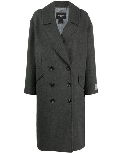 Each x Other Tailored Double-breasted Coat - Black