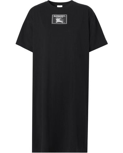 Burberry T-Shirtkleid mit Prorsum-Label - Schwarz