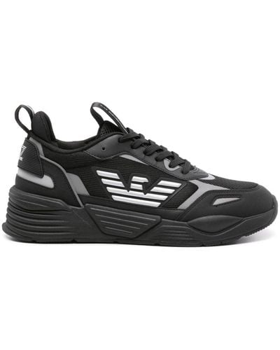 EA7 Ace Runner Chunky Trainers - Black