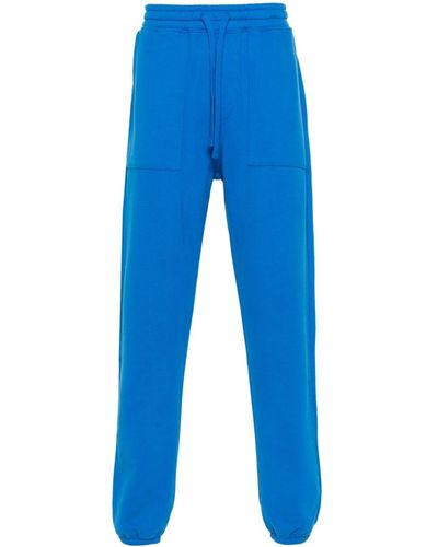 Mc2 Saint Barth Pantonetm Special Edition Cotton Track Trousers - Blue