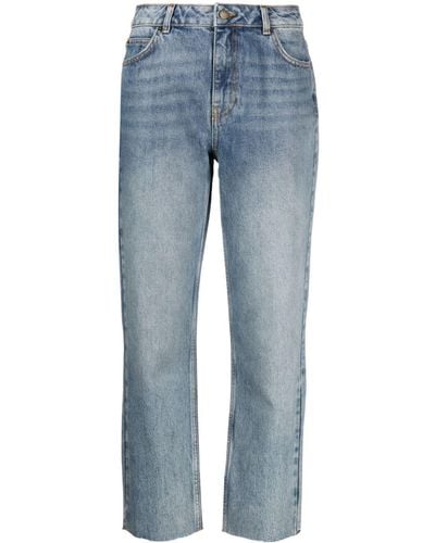 Ba&sh Cropped Jeans - Blauw