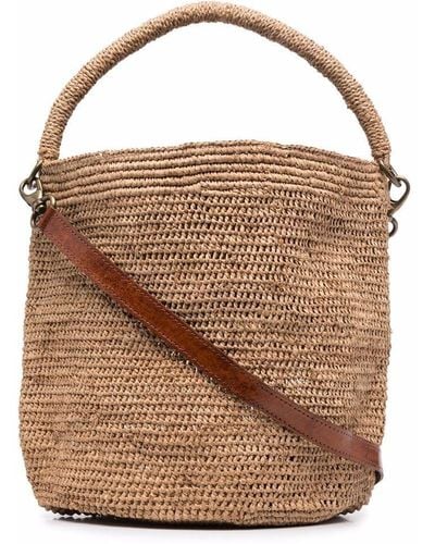 IBELIV Siny Woven Tote - Brown