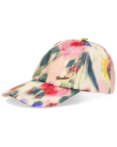 Borsalino Cardi Floral-patterned Baseball Cap - Pink