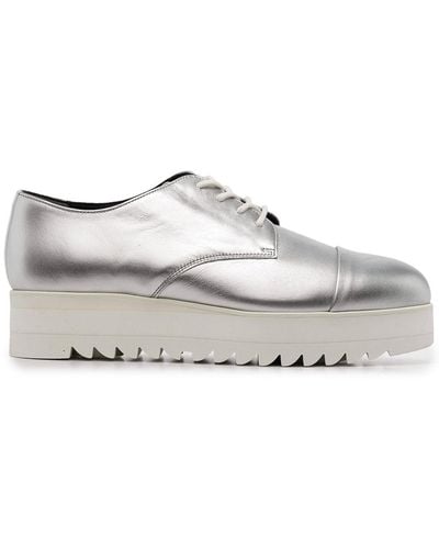 Onitsuka Tiger Leather Derby Shoes - Metallic