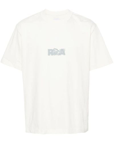 Roa Logo-print Cotton T-shirt - White
