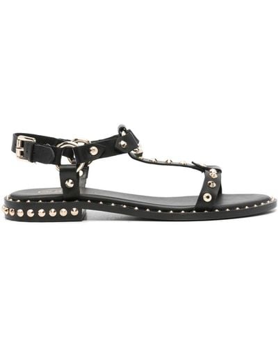 Ash Patsy stud-embellished sandals - Negro