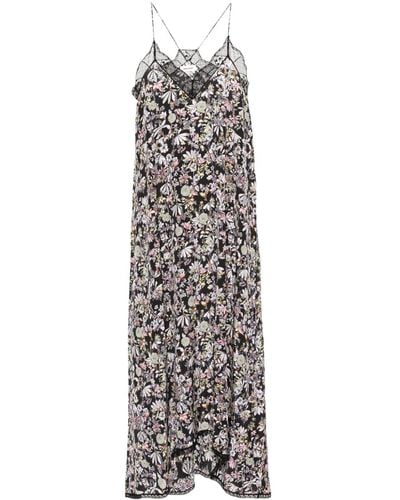 Zadig & Voltaire Risty Floral-print Maxi Dress - White