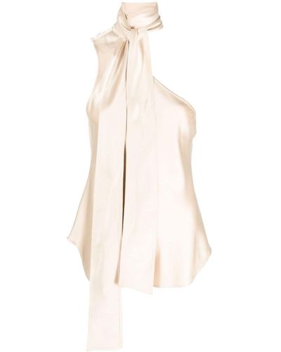 Polo Ralph Lauren Pussy-bow Collar Blouse - White