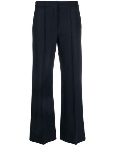 Max Mara Pleated Tailored Trousers - Blue