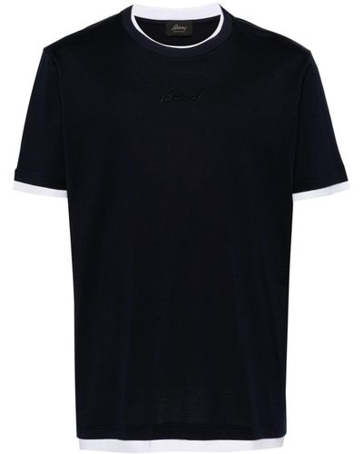 Brioni ロゴ Tシャツ - ブラック