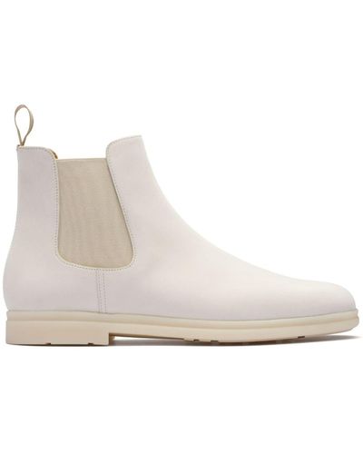 Church's Longfield Nubuck-leather Chelsea Boots - Natural