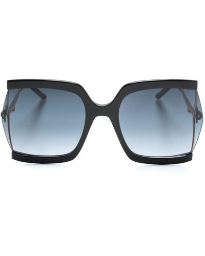 Carolina Herrera Oversize-frame Sunglasses - Blue