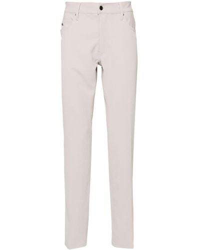 Emporio Armani J05 Slim-fit Pants - Grey