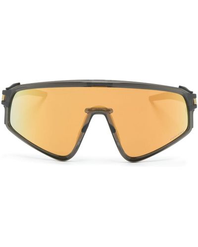 Oakley Latchtm Panel Shield-frame Sunglasses - Natural