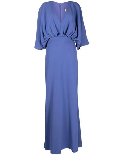 Elie Saab Cady Floor-length Gown - Blue