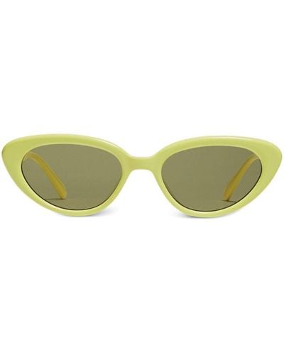Gentle Monster Mondri Tinted Sunglasses - Green