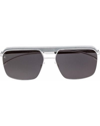 Mykita Mh53 Leica Square-frame Sunglasses - Grey