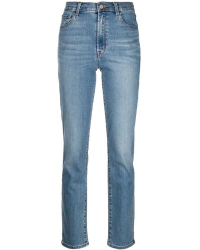 J Brand Straight Jeans - Blauw