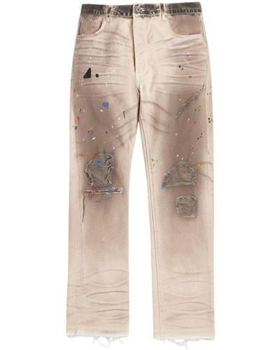 GALLERY DEPT. Hollywood Distressed Jeans - Natural