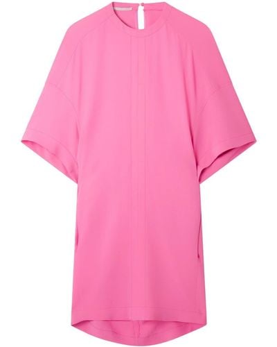 Stella McCartney T-Shirtkleid mit Glockenärmeln - Pink
