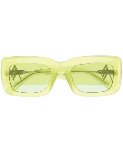 The Attico Marfa Sunglasses - Yellow