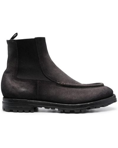 Officine Creative Vail slip-on leather boots - Nero