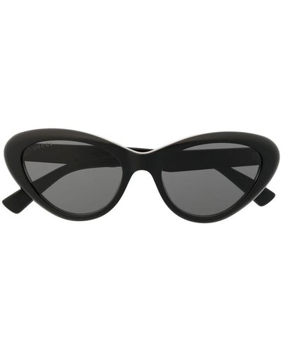 Gucci Gafas de sol con montura cat eye - Negro