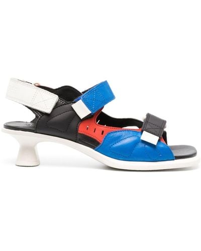 Camper Dina Sculped Low-heel Sandals - Blue