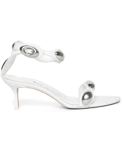 Alexander Wang Dome 65mm Sandals - White