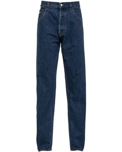 Prada Low-rise Straight-leg Jeans - Blue