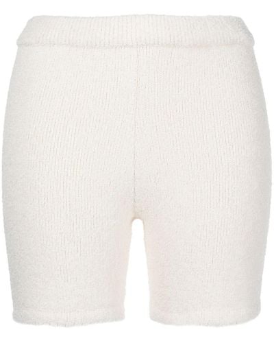 Low Classic Cotton Bycicle Shorts - White