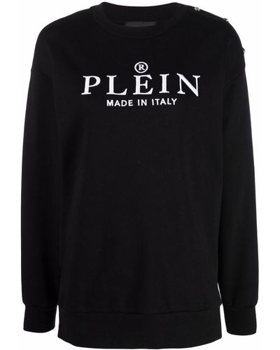 Philipp Plein Logo-print Sweatshirt - Black
