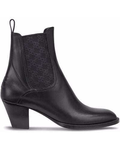 Fendi Tronchetto Ankle Boots - Black