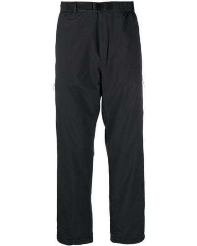 Snow Peak Pantaloni dritti con fibbia - Nero