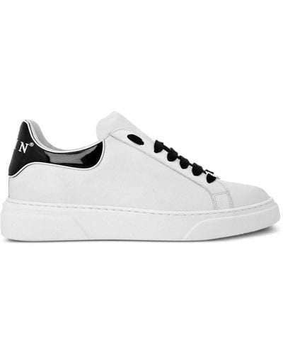 Philipp Plein Big Bang Runner Lace-up Sneakers - White