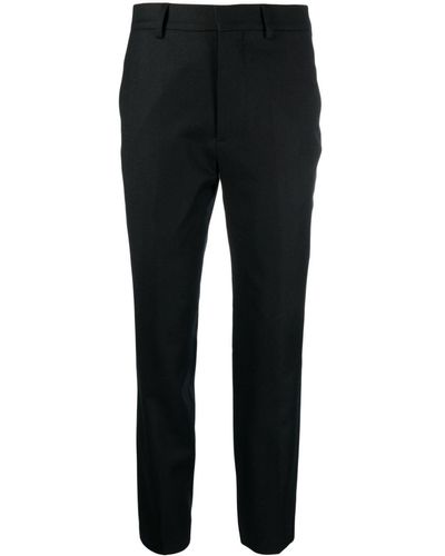 Ami Paris High-waisted Tailored Trousers - Black