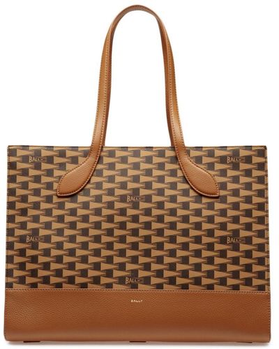 Bally Borsa tote Keep On - Marrone