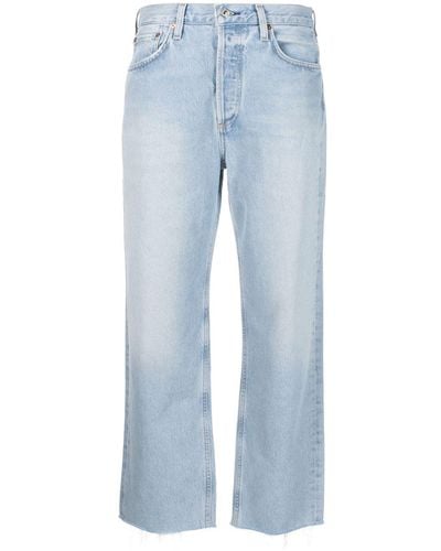 Citizens of Humanity Gerade Jeans - Blau