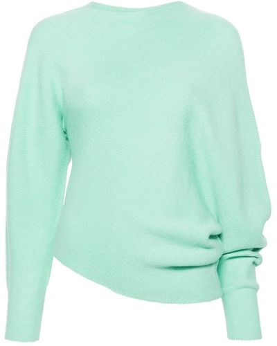 Christian Wijnants Klean Asymmetric Sweater - Green