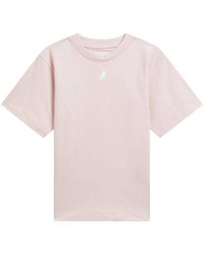 agnès b. Christof Cotton T-shirt - Pink