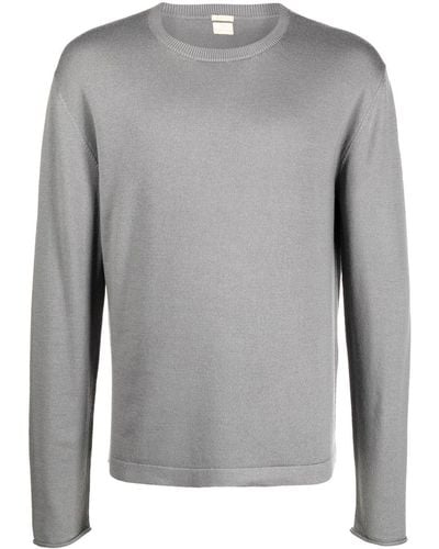 Massimo Alba Larry Wool Sweater - Grey