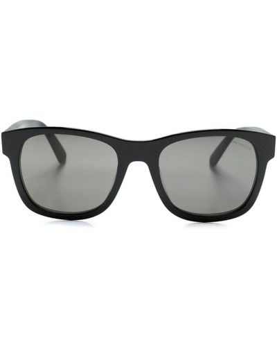 Moncler Square-frame Sunglasses - Grey