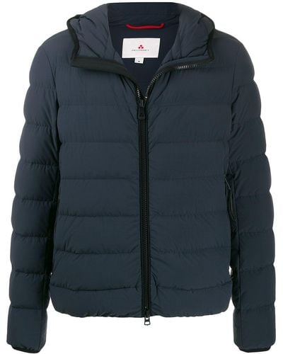 Peuterey Hooded Down Jacket - Blue