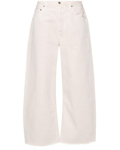 Citizens of Humanity Ayla Cropped Jeans - White