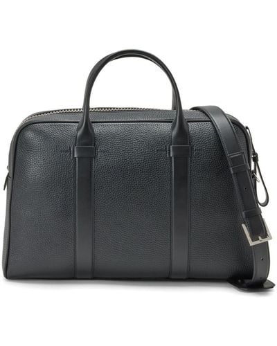 Tom Ford Zipped Leather Briefcase - Black