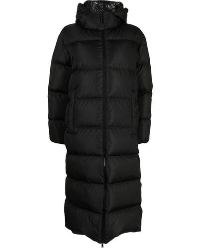 Moncler Zipped-up Padded Coat - Black